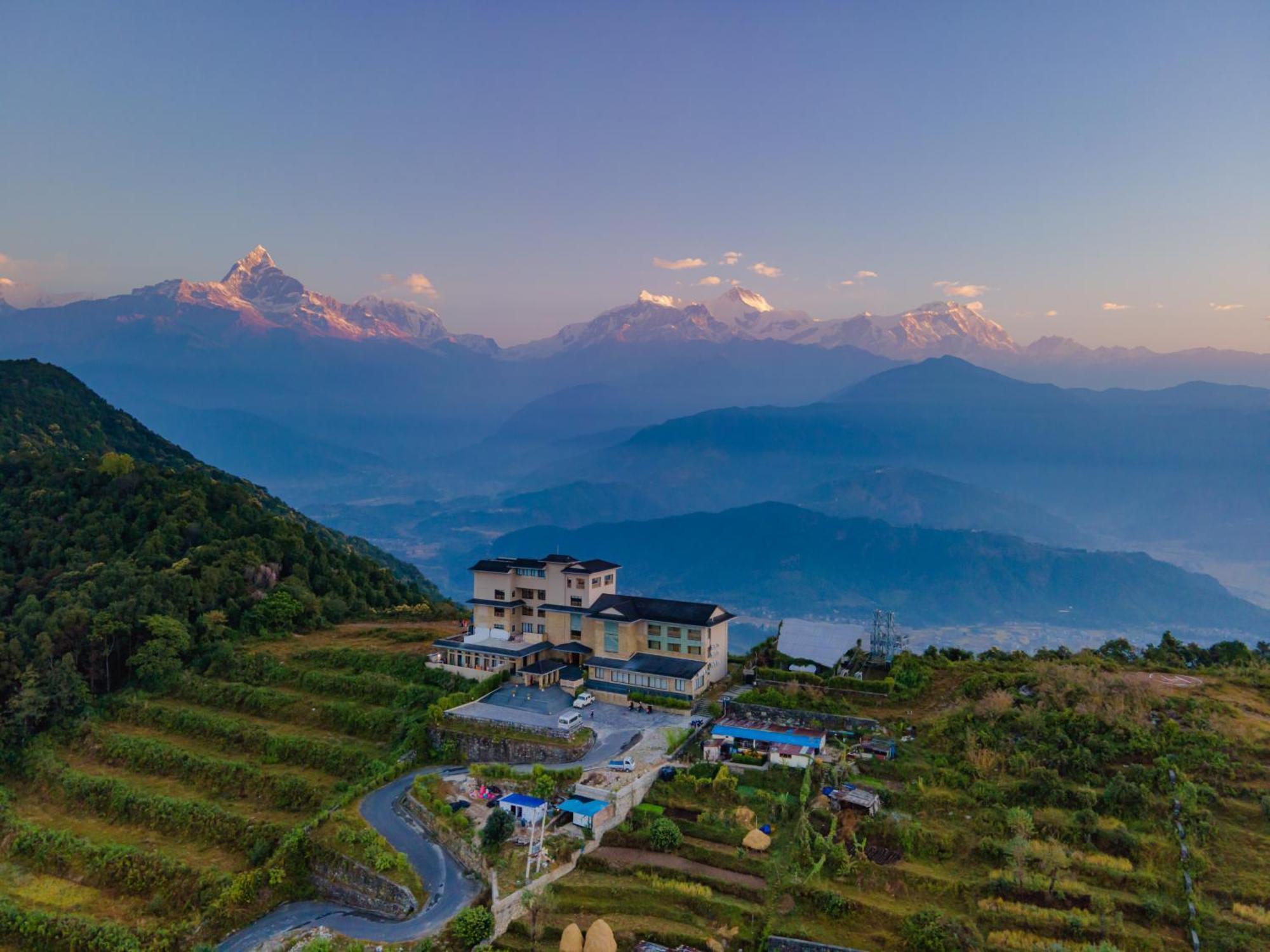 Sarangkot Mountain Lodge Pokhara Esterno foto