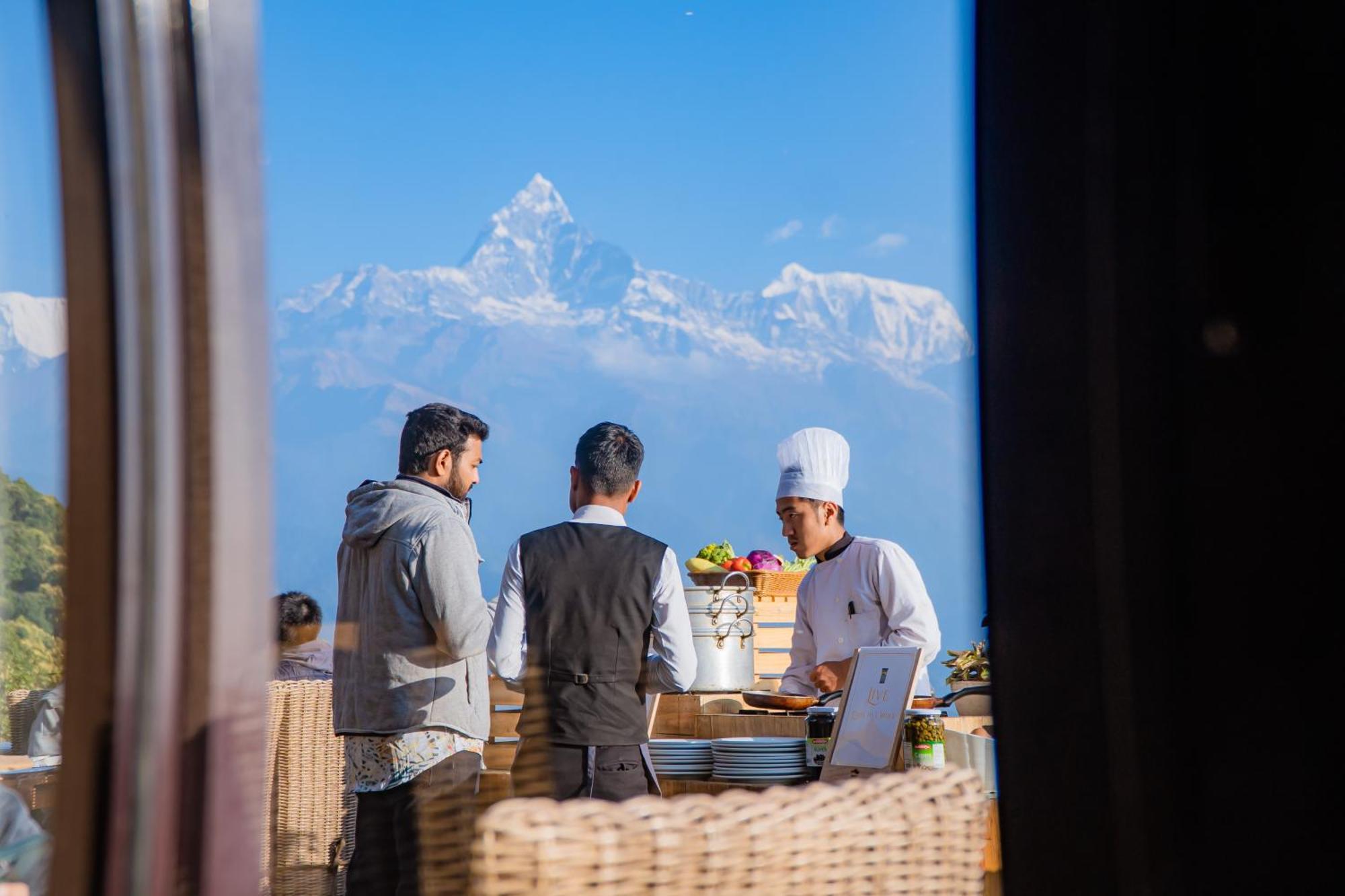 Sarangkot Mountain Lodge Pokhara Esterno foto