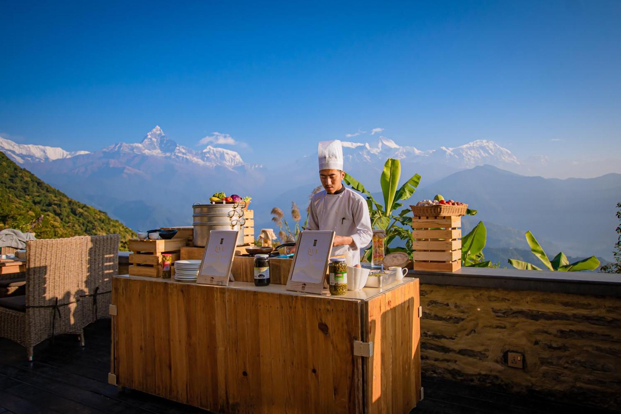 Sarangkot Mountain Lodge Pokhara Esterno foto